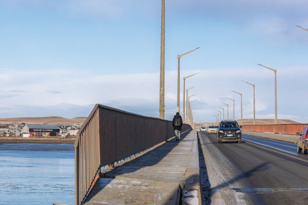 Comenzó la obra de enrejado  del Puente Mosconi