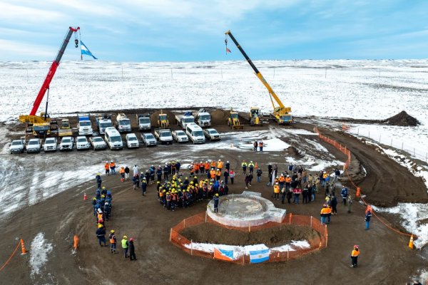 Melella celebró el inicio de la transición energética con el parque eólico más austral del mundo