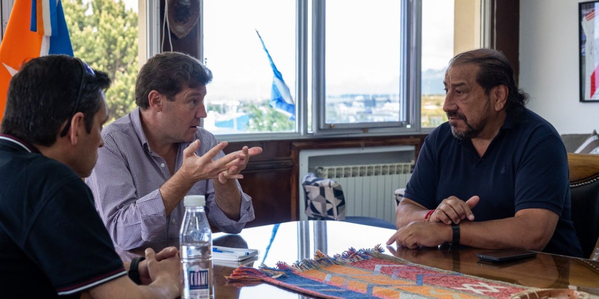 Eliminacion de aranceles: Melella se reuni&oacute; con el Zurdo Martinez