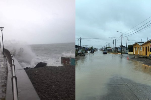 R&iacute;o Grande bajo un doble fen&oacute;meno: 14 mm de lluvia en horas y pleamar por encima de lo normal