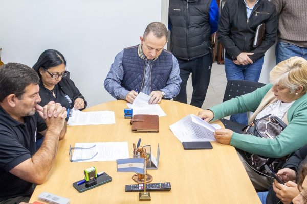 Municipio y gremios acordaron una nueva recomposicion salarial